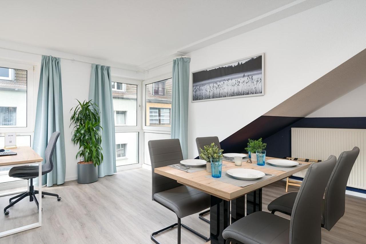 Federnest - Luxus-Studio - Kingsize Boxspringbett - Home-Office Mit Monitor Und Drucker - 11 Min Hbf Ντούισμπουργκ Εξωτερικό φωτογραφία