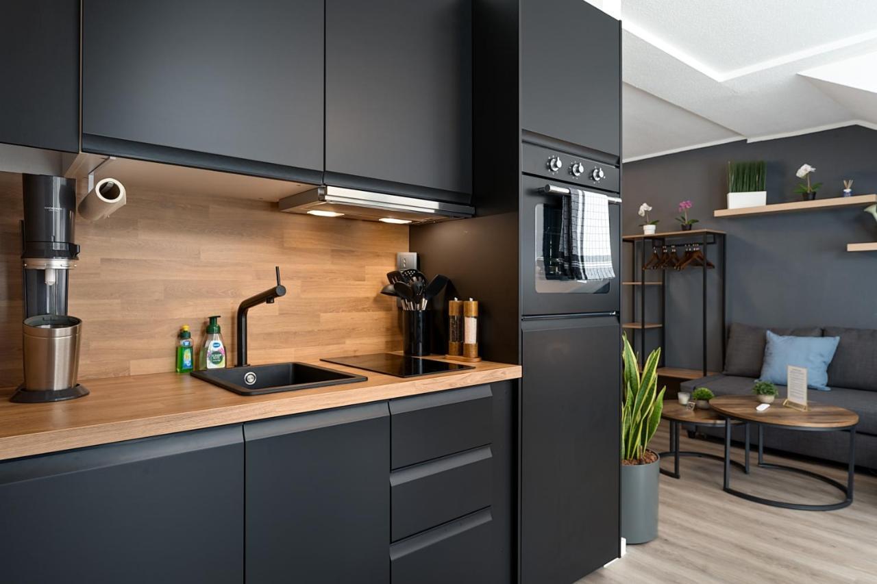 Federnest - Luxus-Studio - Kingsize Boxspringbett - Home-Office Mit Monitor Und Drucker - 11 Min Hbf Ντούισμπουργκ Εξωτερικό φωτογραφία