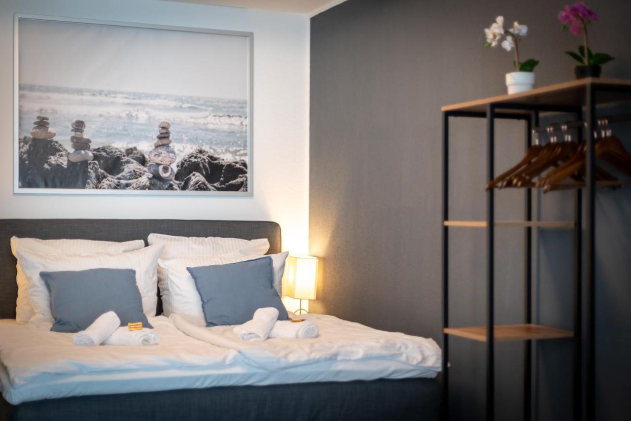 Federnest - Luxus-Studio - Kingsize Boxspringbett - Home-Office Mit Monitor Und Drucker - 11 Min Hbf Ντούισμπουργκ Εξωτερικό φωτογραφία