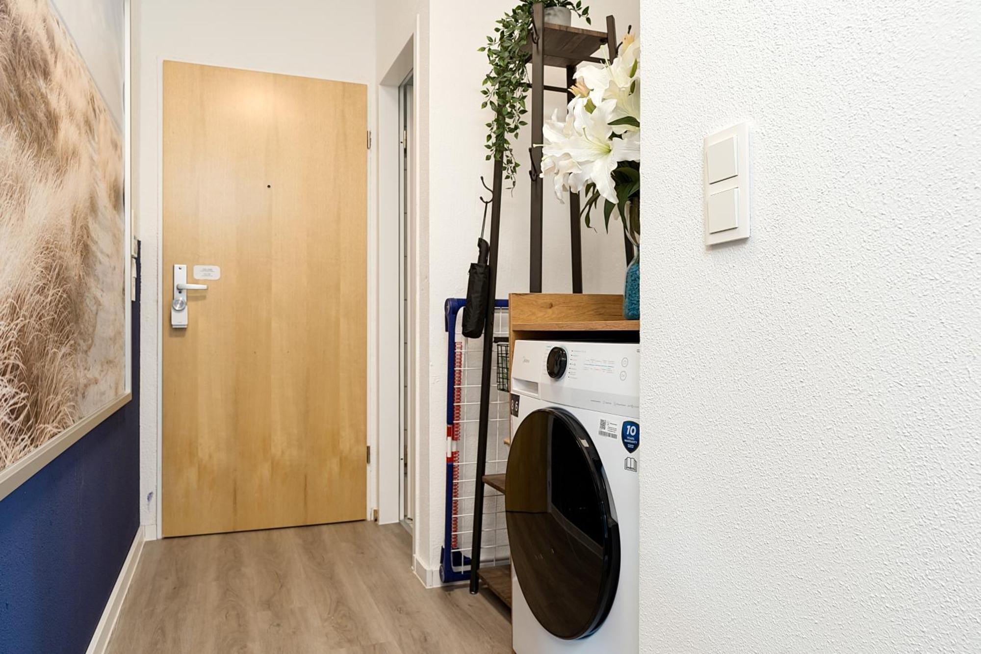 Federnest - Luxus-Studio - Kingsize Boxspringbett - Home-Office Mit Monitor Und Drucker - 11 Min Hbf Ντούισμπουργκ Εξωτερικό φωτογραφία